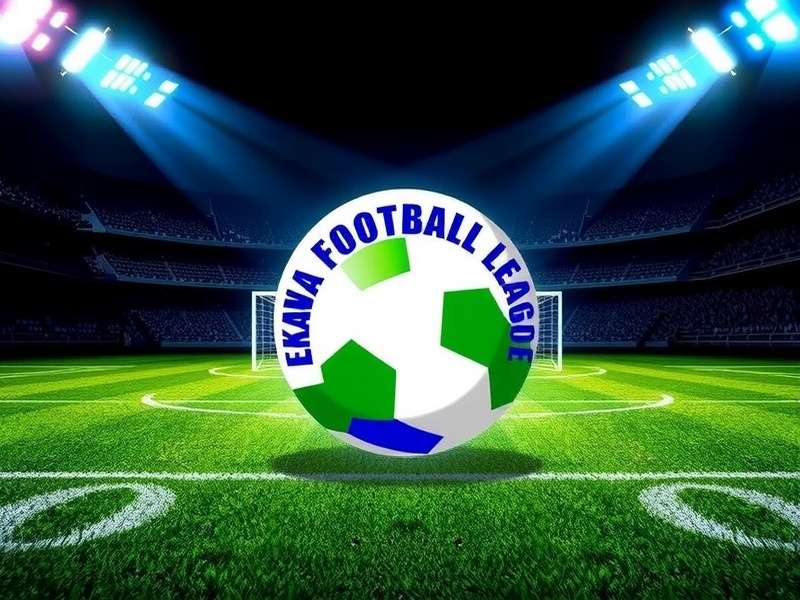 Stadium night view with lights