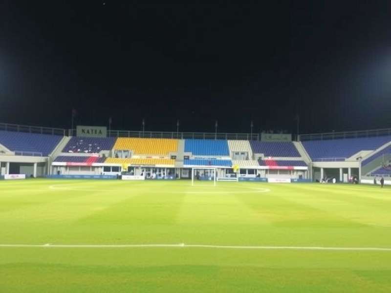 Football match in progress